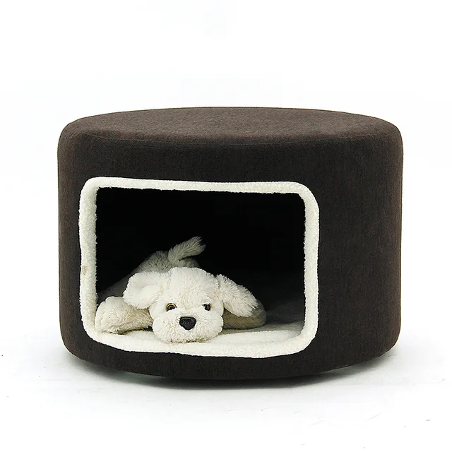 HStex classic round pet house