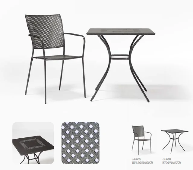 Bistol set steel furniture