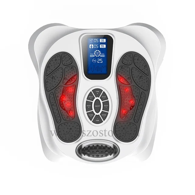 High quality acupuncture reflexology foot massager ems tens electronic pulse massager with auto timer