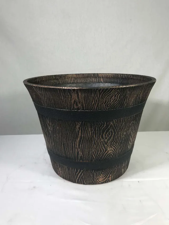 Plastic Whiskey Barrell