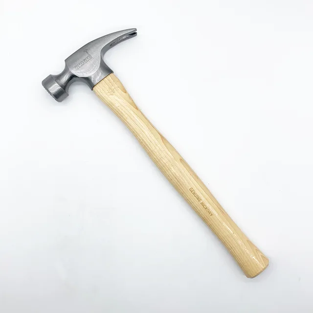California framing hammer with hickory handle