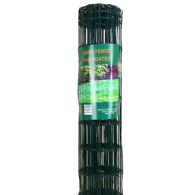 Euro Fence Green PVC Coated Steel Mesh Fencing
