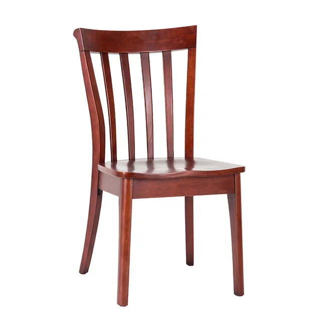 Solid Wood Chair Vertical Bar Restaurant Coffee Shop Night Bar Solid Wood Chair