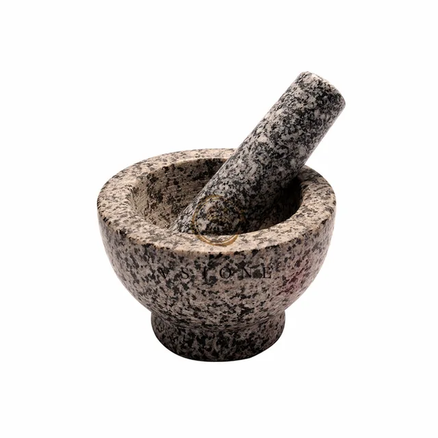 Granite mortar and pestle/mortar with pestle/pestle and mortar，marble craft