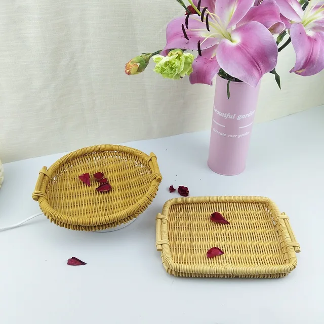Cane basket rattan basket