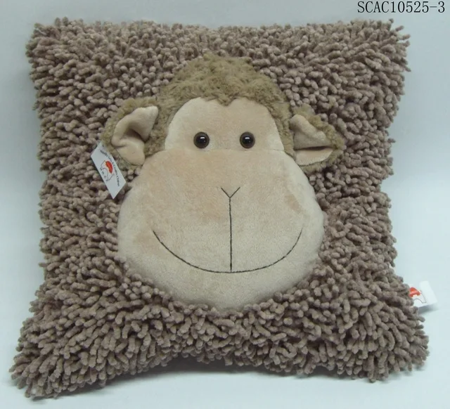 Chenille Animal cushion