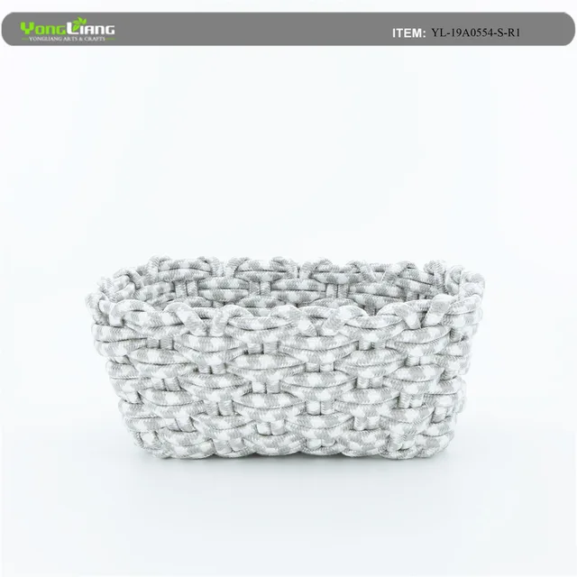 Polypropylene Rope Weaving Storage Bin