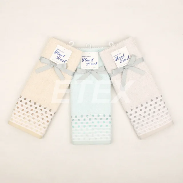 100%Cotton AB Yarn terry tea towel hand towel