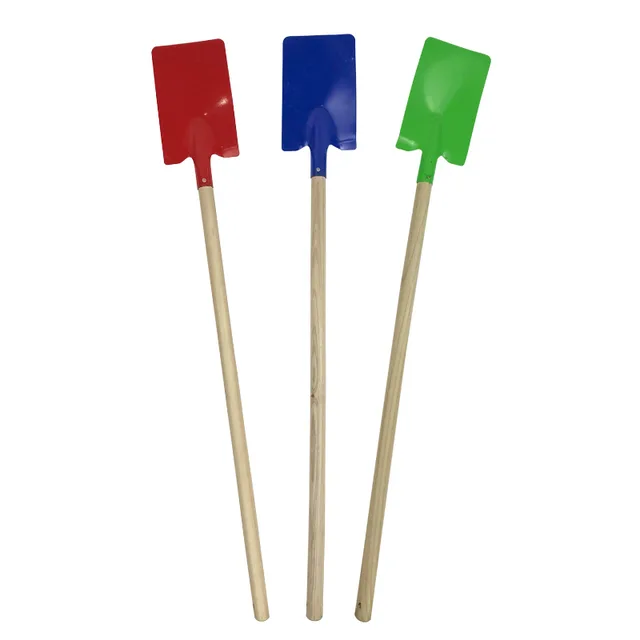 Ideal gardening tool one99 wooden handle metal heads kids garden shovel