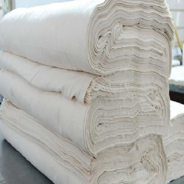 100% cotton grey fabric