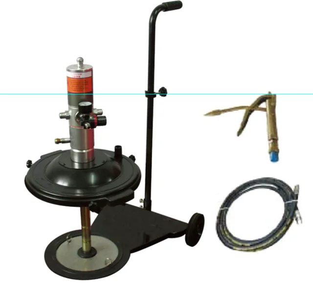 Pneumatic grease pump