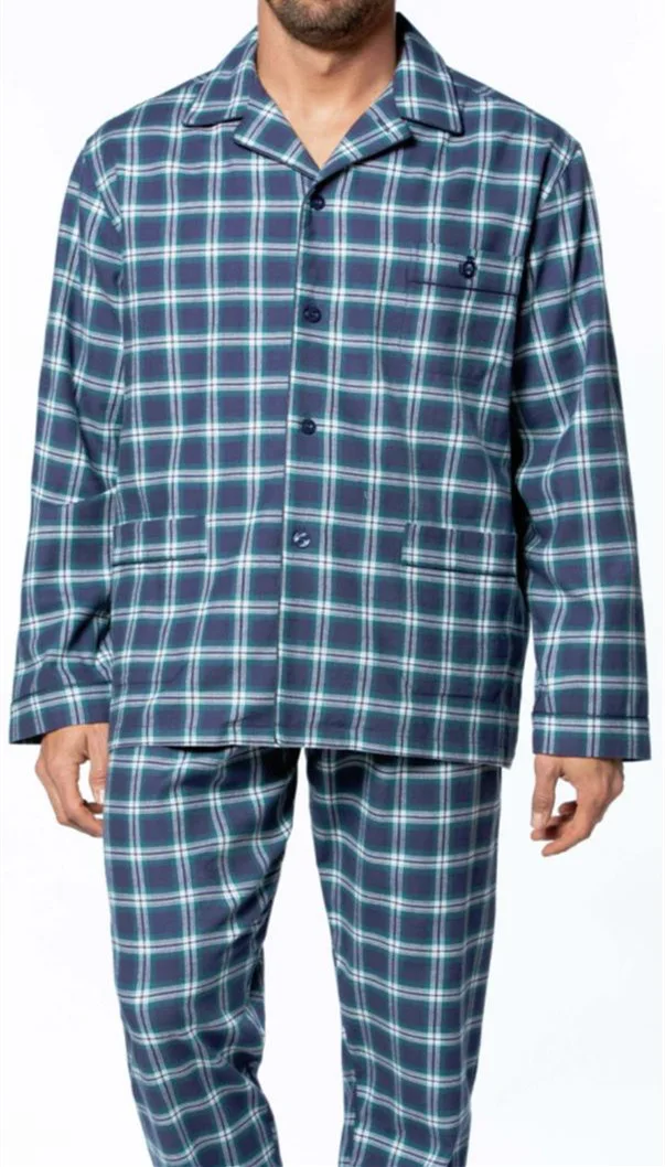 100%cotton men's woven pajamas