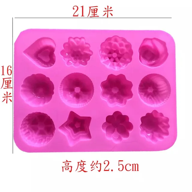 Silicone chocolate mold