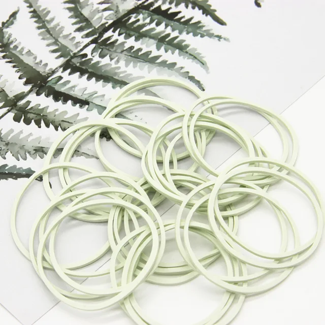 #38White color rubber bands,White color rubber bands,Elastic