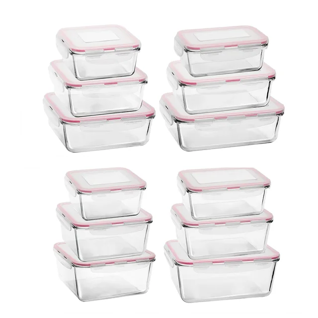 Glass Food Container / Glass Storage Box