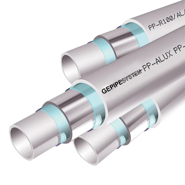 PPR composite pipe with aluminum
