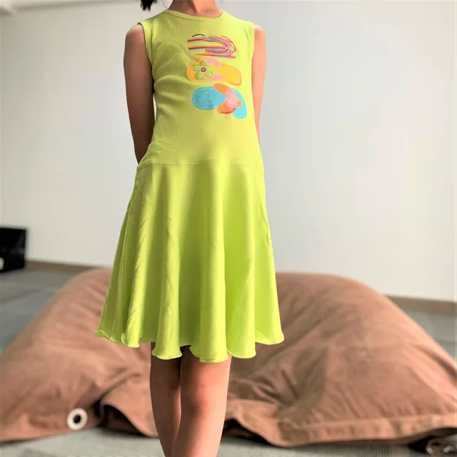 Girls' home dress