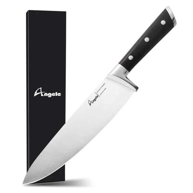 2020 Chef Knife Kitchen 8 inch High Carbon Steel 5Cr15mov with Ergonomic Handle chef knife