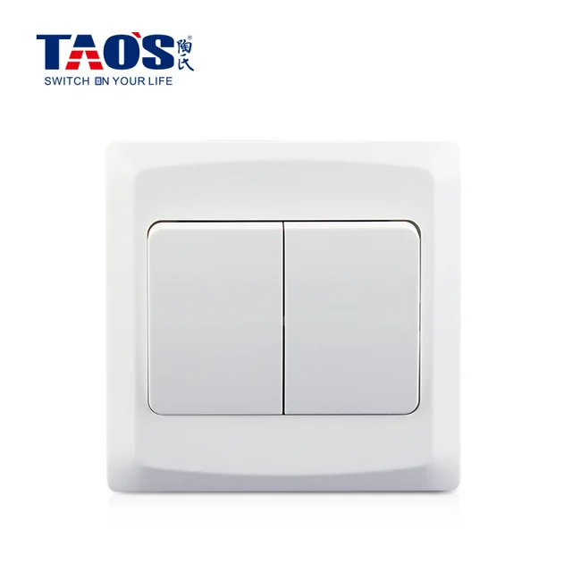 10A 2 gang 1 way / 2 way switch (wide dolly)