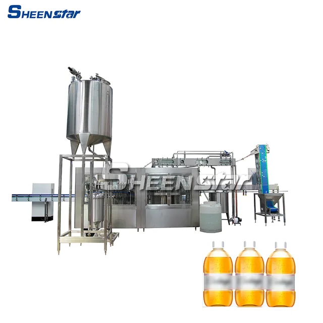 RXGF40-40-12 18000bph plastic bottle juice filling machine