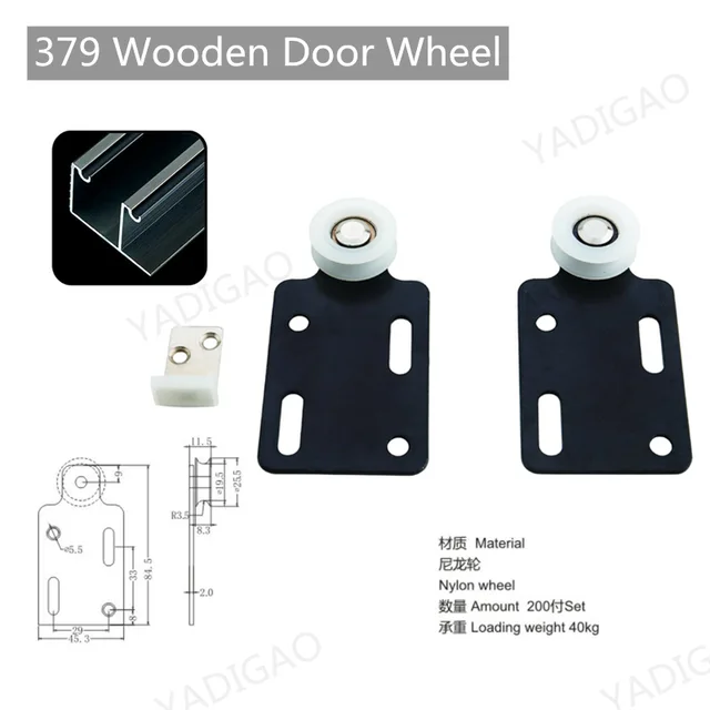 Sliding door roller cabinet wardrobe door wheel window roller