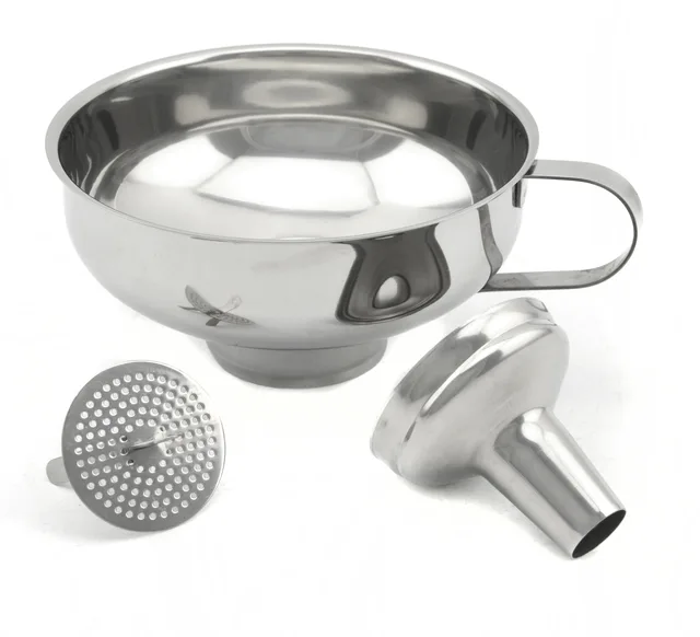 Stainless steel funnel set