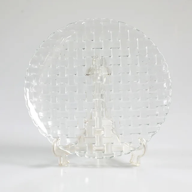 Glass dinner plate