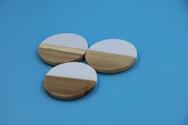 Marble coasters