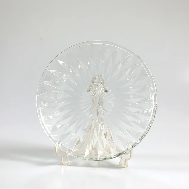Glass dinner plate