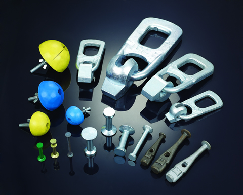 Precast concrete building embedded parts