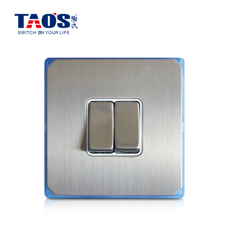 10A 2 gang 1 way / 2 way switch