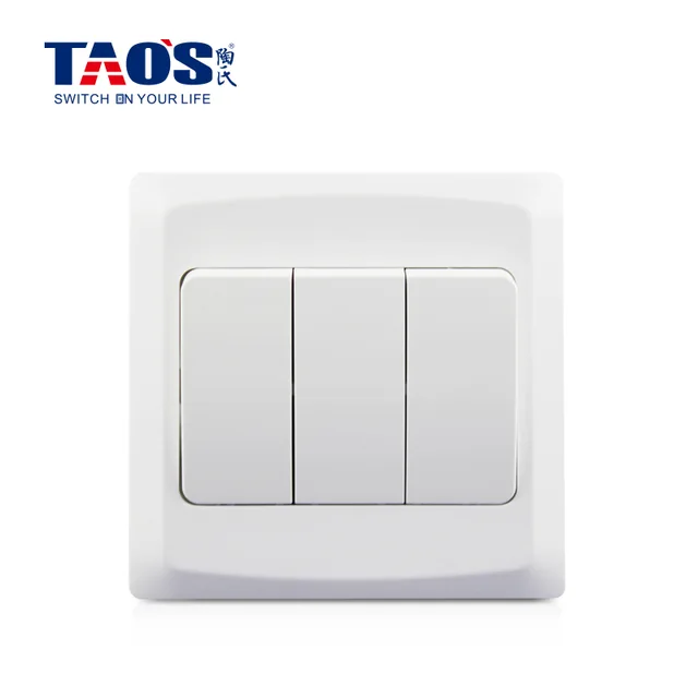 10A 3 gang 1 way / 2 way switch (wide dolly)