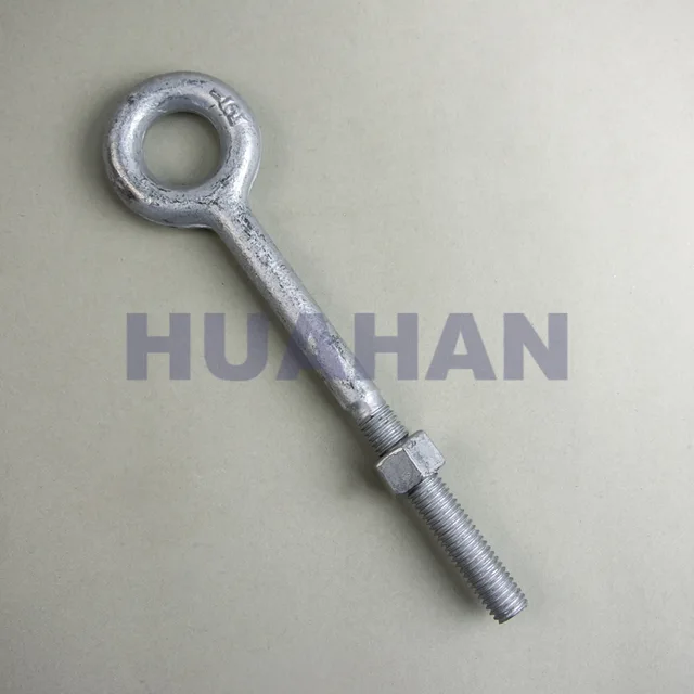 Regular Nut Eye Bolt H.d.g.,forged Carbon Steel