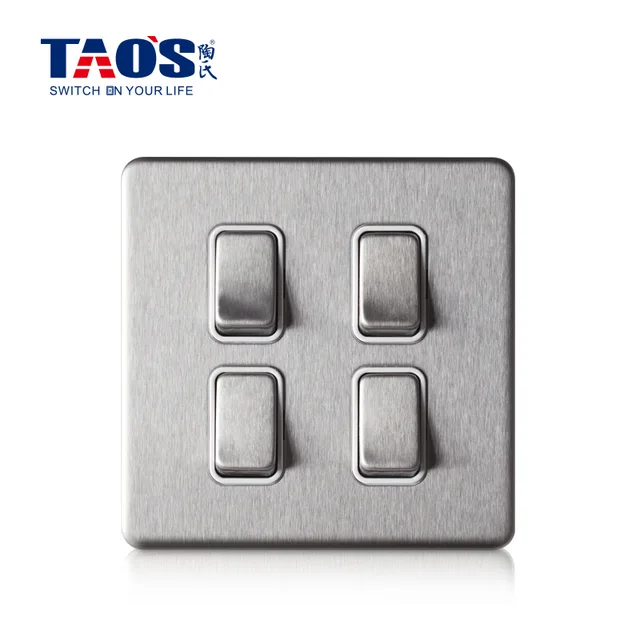 10A 4 gang 1 way / 2 way switch