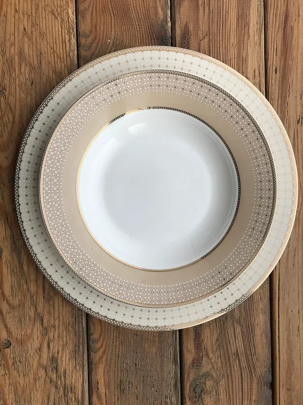 Bone china round dinner set 16pcs 20pcs 48pcs