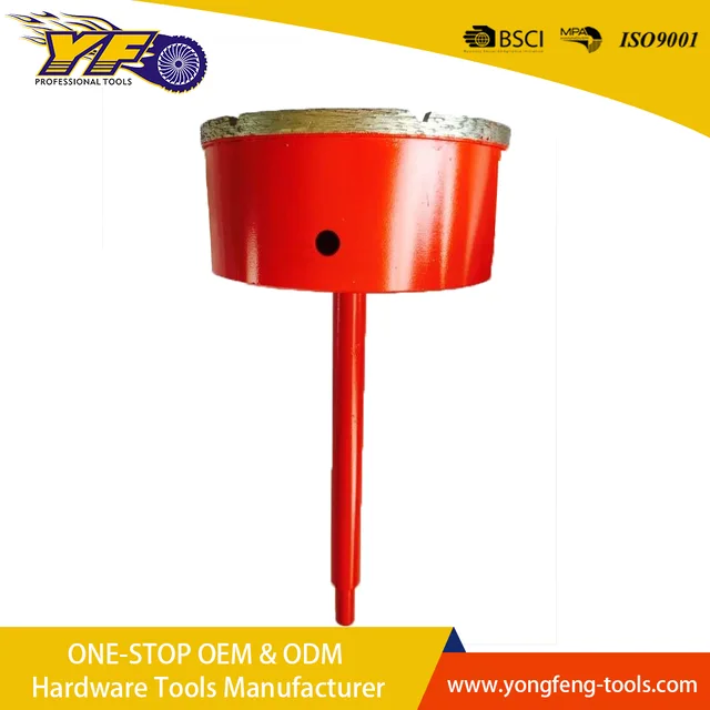 Diamond core drill bit