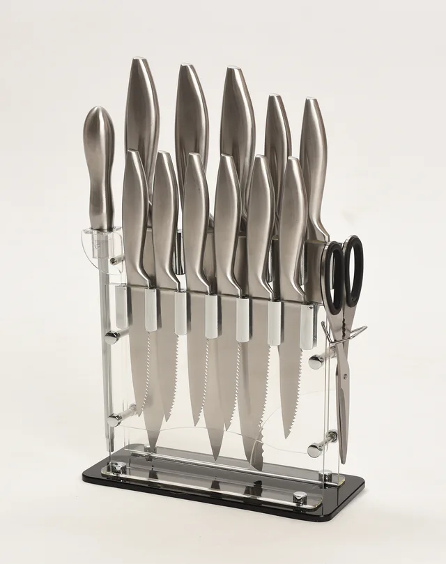 BH10 14pcs hollow handle kitchen knife set