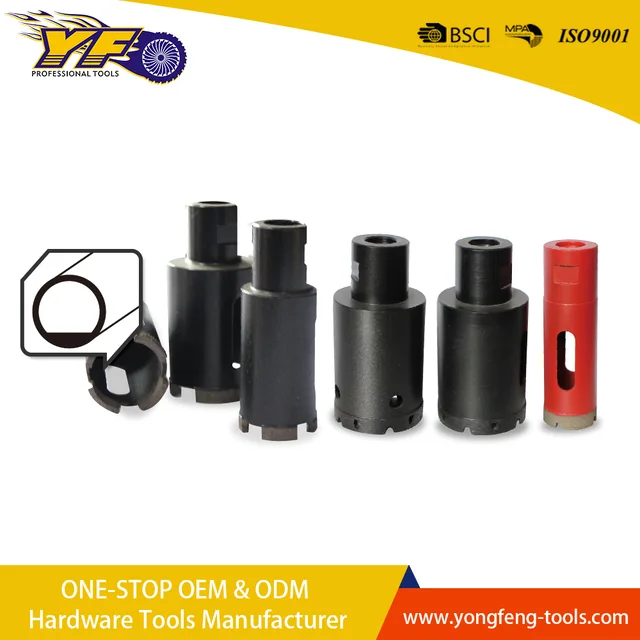 Diamond core drill bit