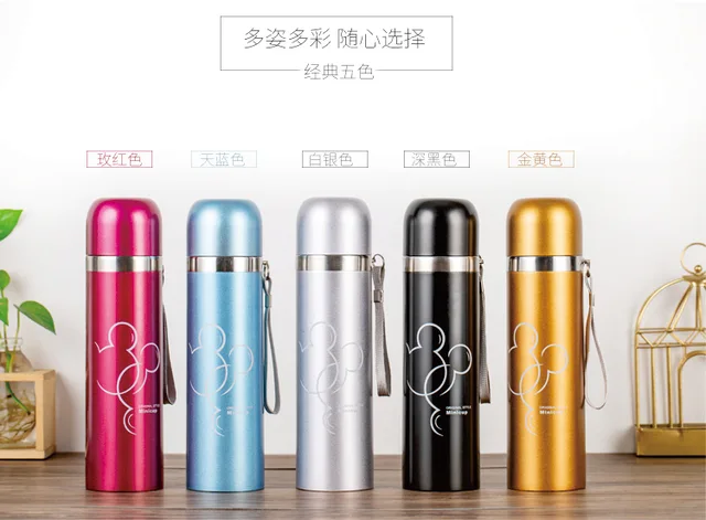 Stainless steel 500ml vacuum bottle