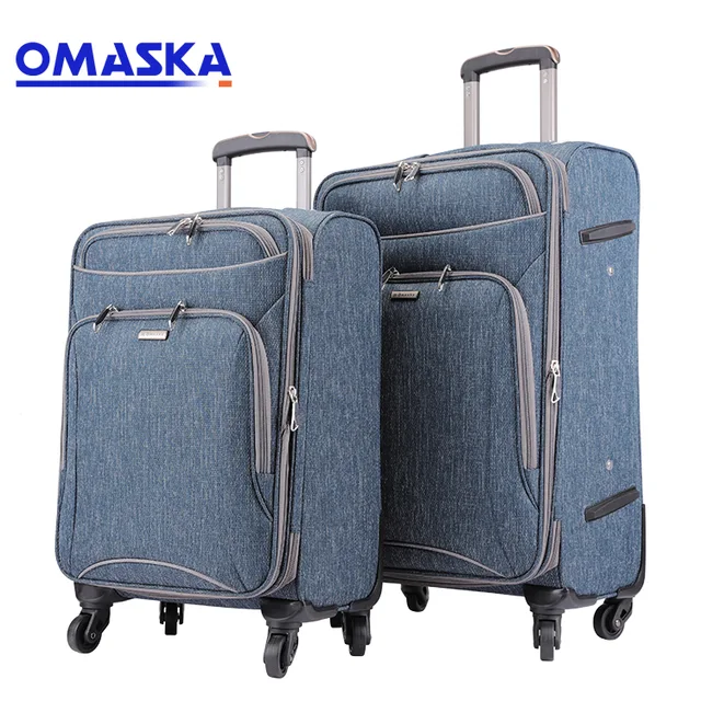 -1- 2020 Canton Fair New design Fashion Nylon Luggage bag 20 24 28 inch TSA lock Large Capacity Trolley luggage bag