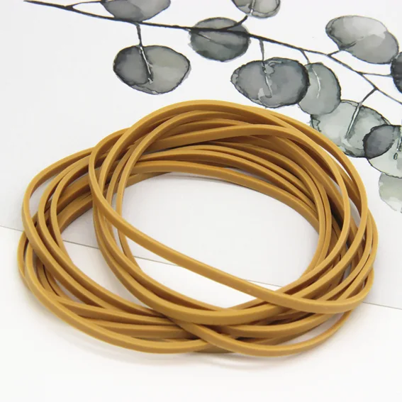 Dark beige color Rubber bands,Natural color rubber bands,#70 Dark beige color rubber bands,Elastic,Office supplies rubber bands