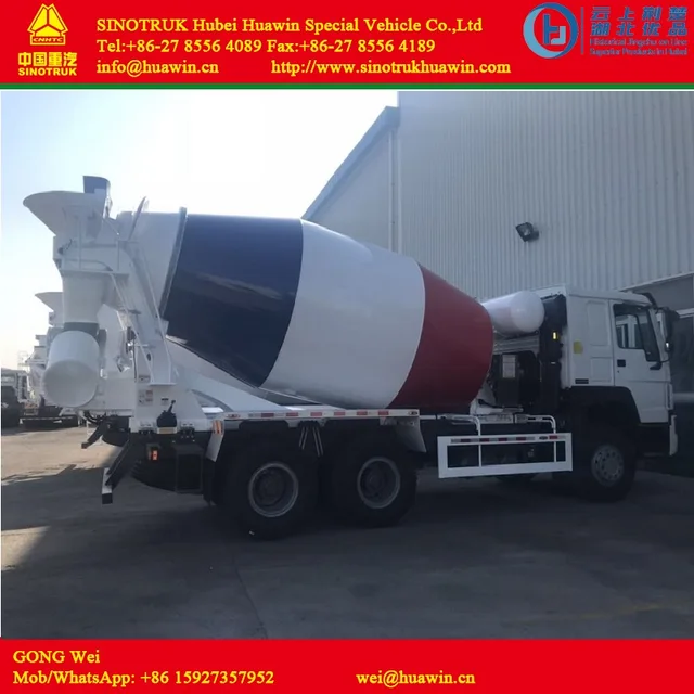 Camion à malaxeur Howo 6x4 371