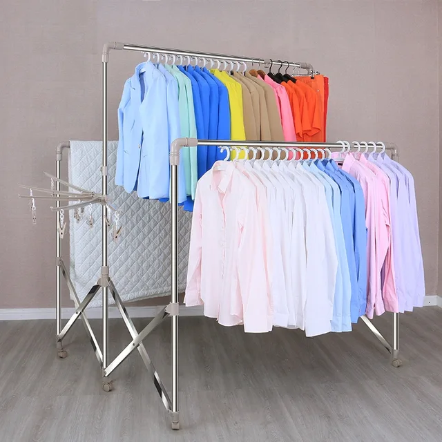 Folding drying rack multifuctional drying rack large indoor and outdoor clothes horse