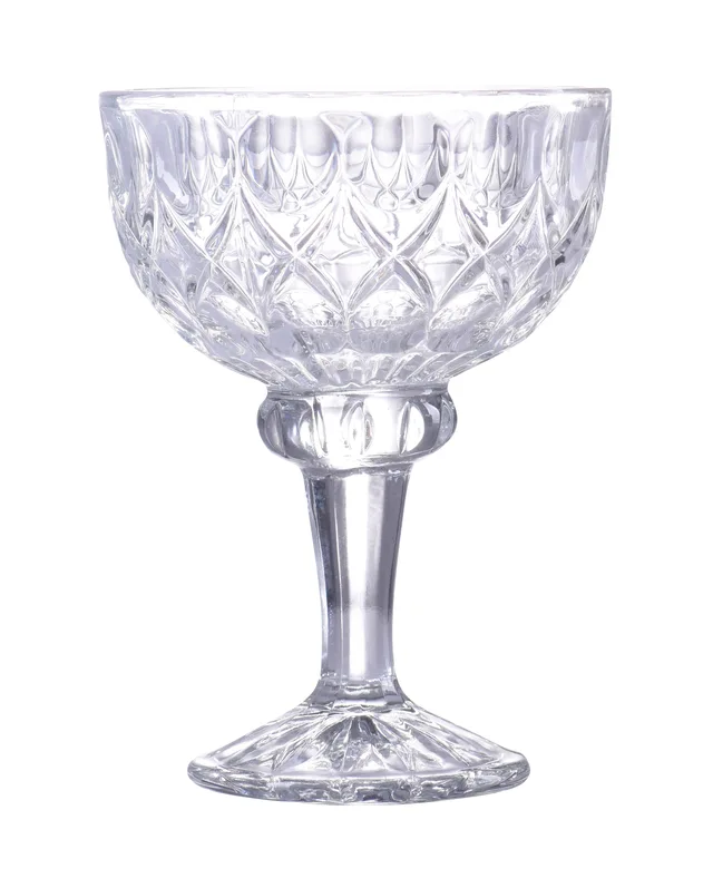 Glass goblet