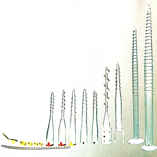 Screw pole Anchor