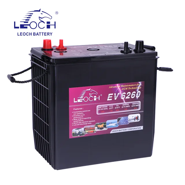 Deep Cycle Motive Battery EV6260