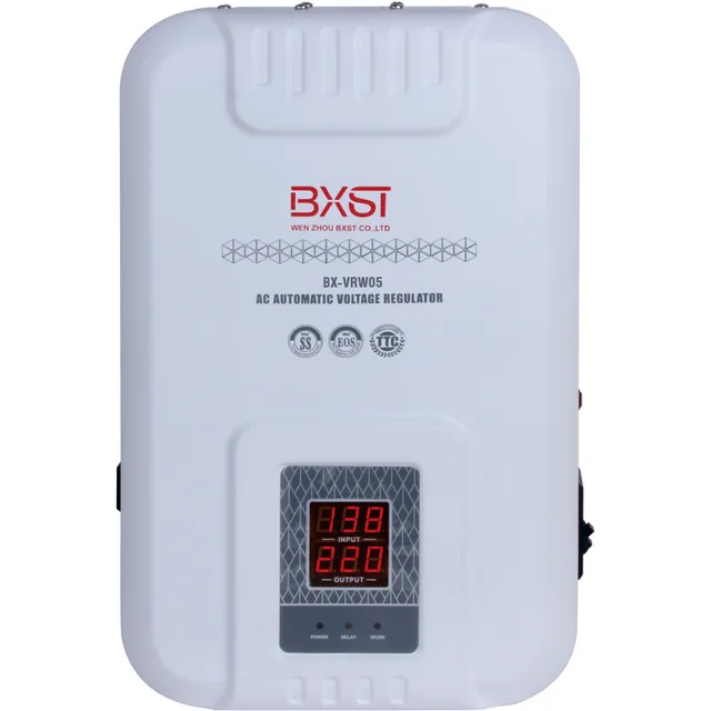 BX-VRW05 5/10KW Wholesale Small Led Digital Voltage Protector 220V, Home Use Refrigerator Computer Voltage Stabilizer