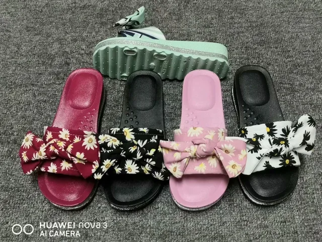 2020 New Heel Bowknot Slippers