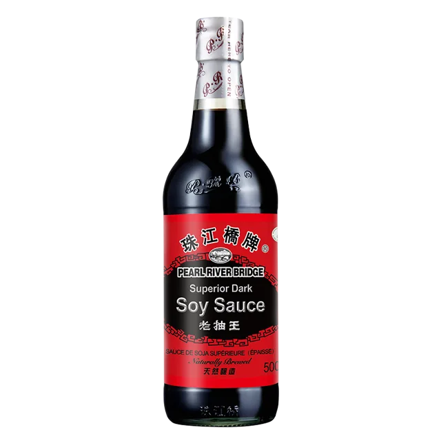 Pearl River Bridge Superior Dark Soy Sauce 500mL [Steam/Stew/Pan-Fried/Marinade]
