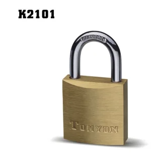 Brass padlock